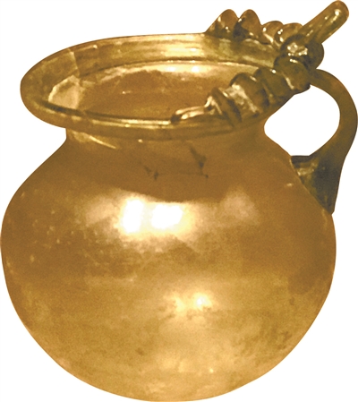 龐貝的玻璃圓口大灑壺