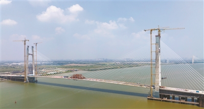 紅蓮大橋主橋正式合龍