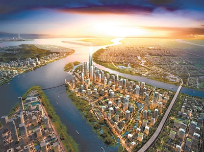 南沙明珠灣起步區(qū)這樣做生態(tài)規(guī)劃——大面積提高城市綠地占比