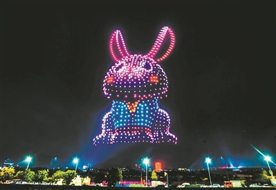 火樹銀花閃耀大灣區(qū)夜空