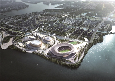 南沙綜合體育場提前封頂