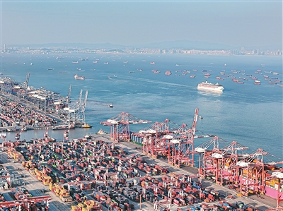 南沙港區躋身國內單一港區前三