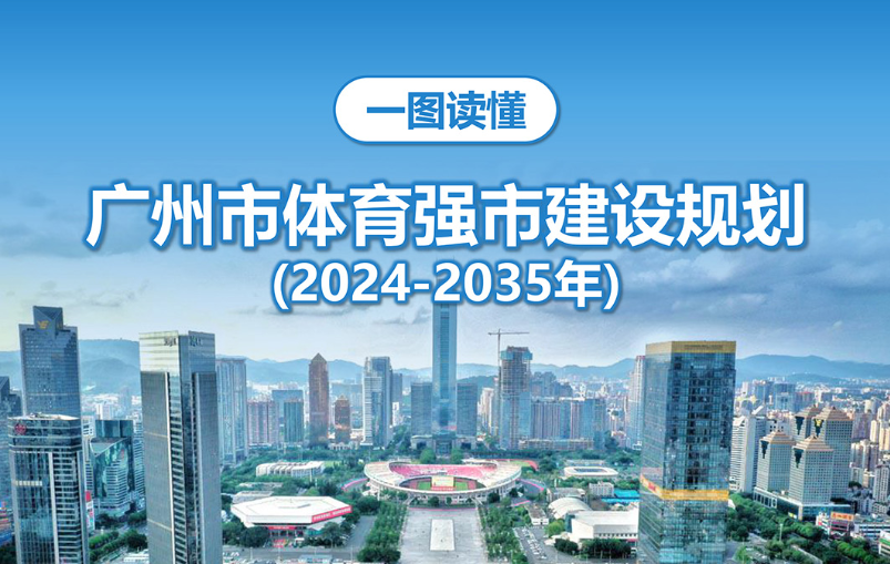 【一圖讀懂】《廣州市體育強(qiáng)市建設(shè)規(guī)劃（2024—2035年）》政策解讀